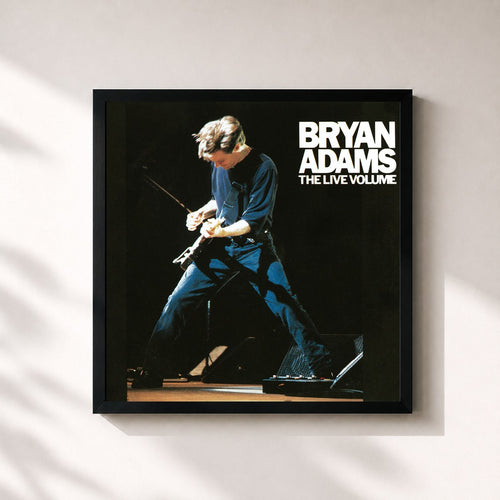 Bryan Adams · The Live Volume — Gerahmter Kunstdruck