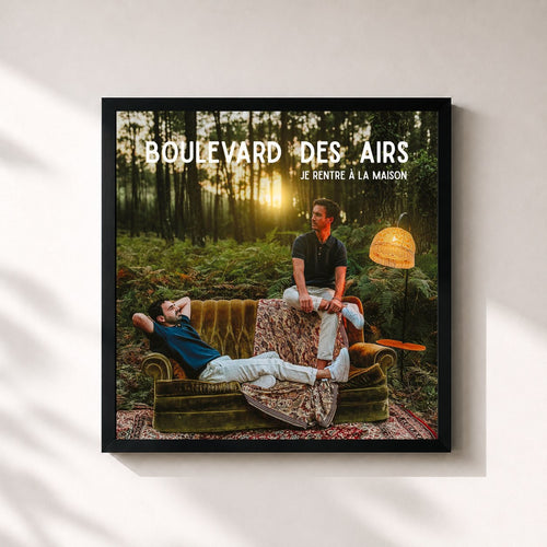 Boulevard des airs · JE RENTRE À LA MAISON — Gerahmter Kunstdruck