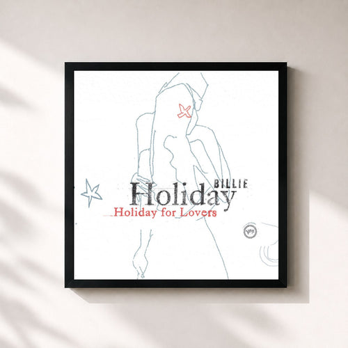 Billie Holiday · Billie Holiday For Lovers — Gerahmter Kunstdruck