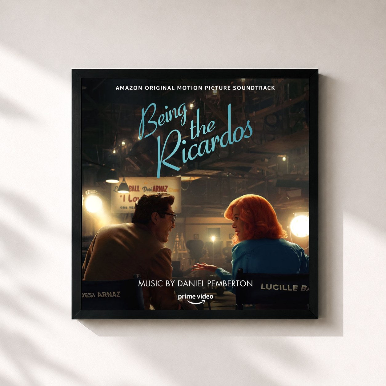 Tableau de l'album Being the Ricardos (Amazon Original Motion Picture Soundtrack) de Daniel Pemberton, imprimé et encadré en France