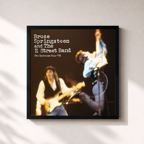 Bruce Springsteen · Bruce Springsteen & The E Street Band - The Darkness Tour '78 — Gerahmter Kunstdruck