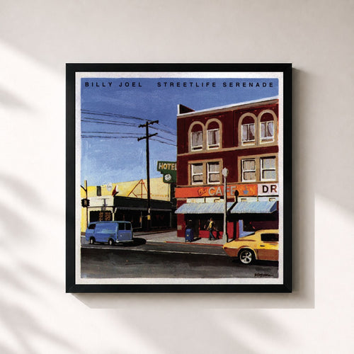Billy Joel · Streetlife Serenade — Gerahmter Kunstdruck