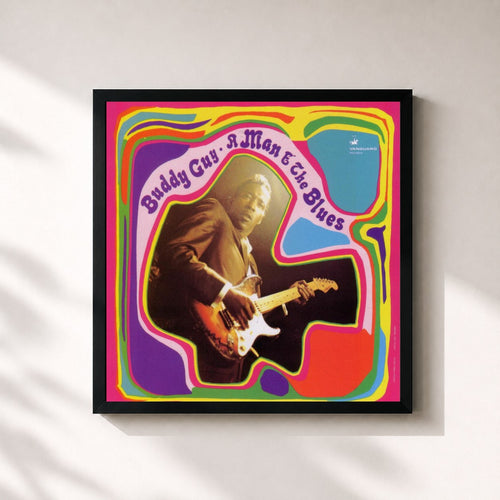 Buddy Guy · A Man And The Blues — Affiche encadrée