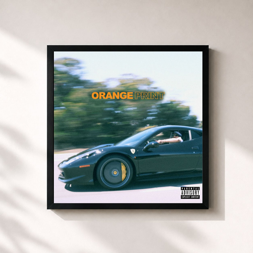 Larry June – Orange Print