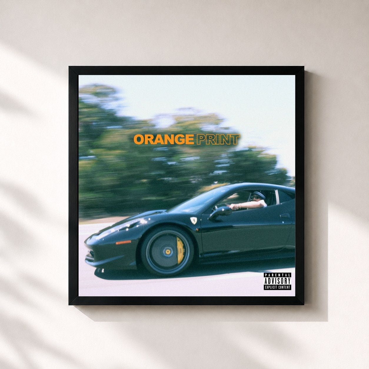 Larry June – Orange Print