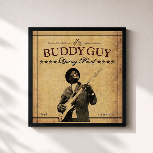 Buddy Guy · Living Proof — Affiche encadrée