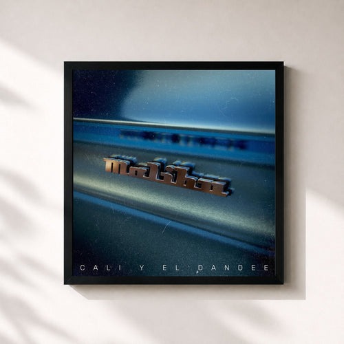 Cali Y El Dandee · Malibu — Affiche encadrée