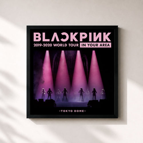 BLACKPINK · BLACKPINK 2019-2020 WORLD TOUR IN YOUR AREA -TOKYO DOME- (Live) — Gerahmter Kunstdruck