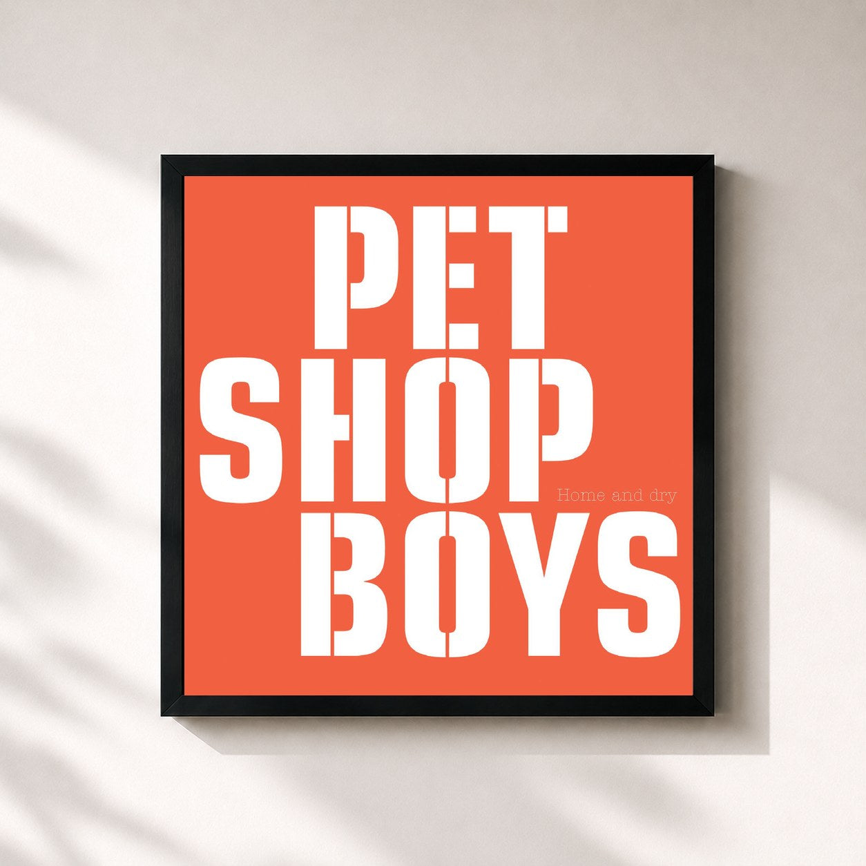 Pet Shop Boys · Home and Dry