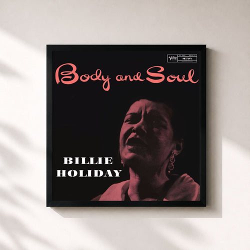 Billie Holiday · Body and Soul — Affiche encadrée
