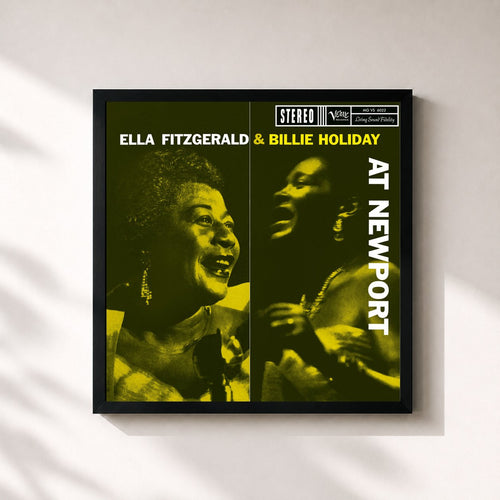 Billie Holiday · At Newport — Gerahmter Kunstdruck