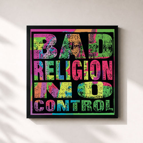 Bad Religion · No Control — Stampa incorniciata