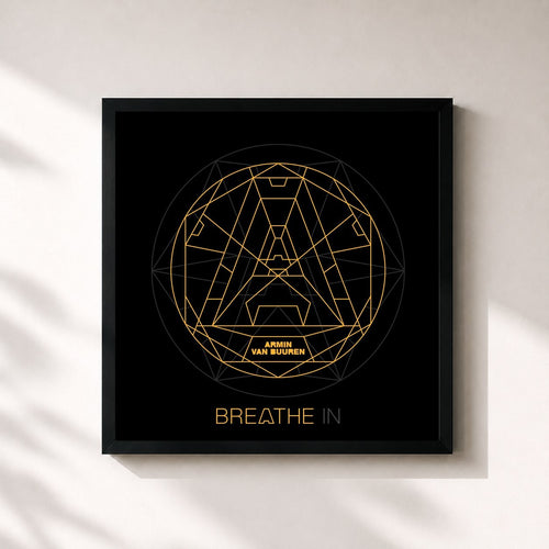 Armin van Buuren · Breathe In — Framed art print