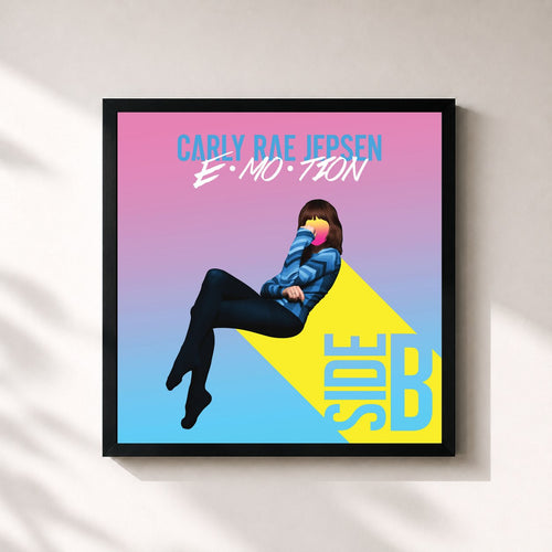 Carly Rae Jepsen · EMOTION SIDE B — Affiche encadrée