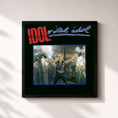 Billy Idol · Vital Idol — Gerahmter Kunstdruck