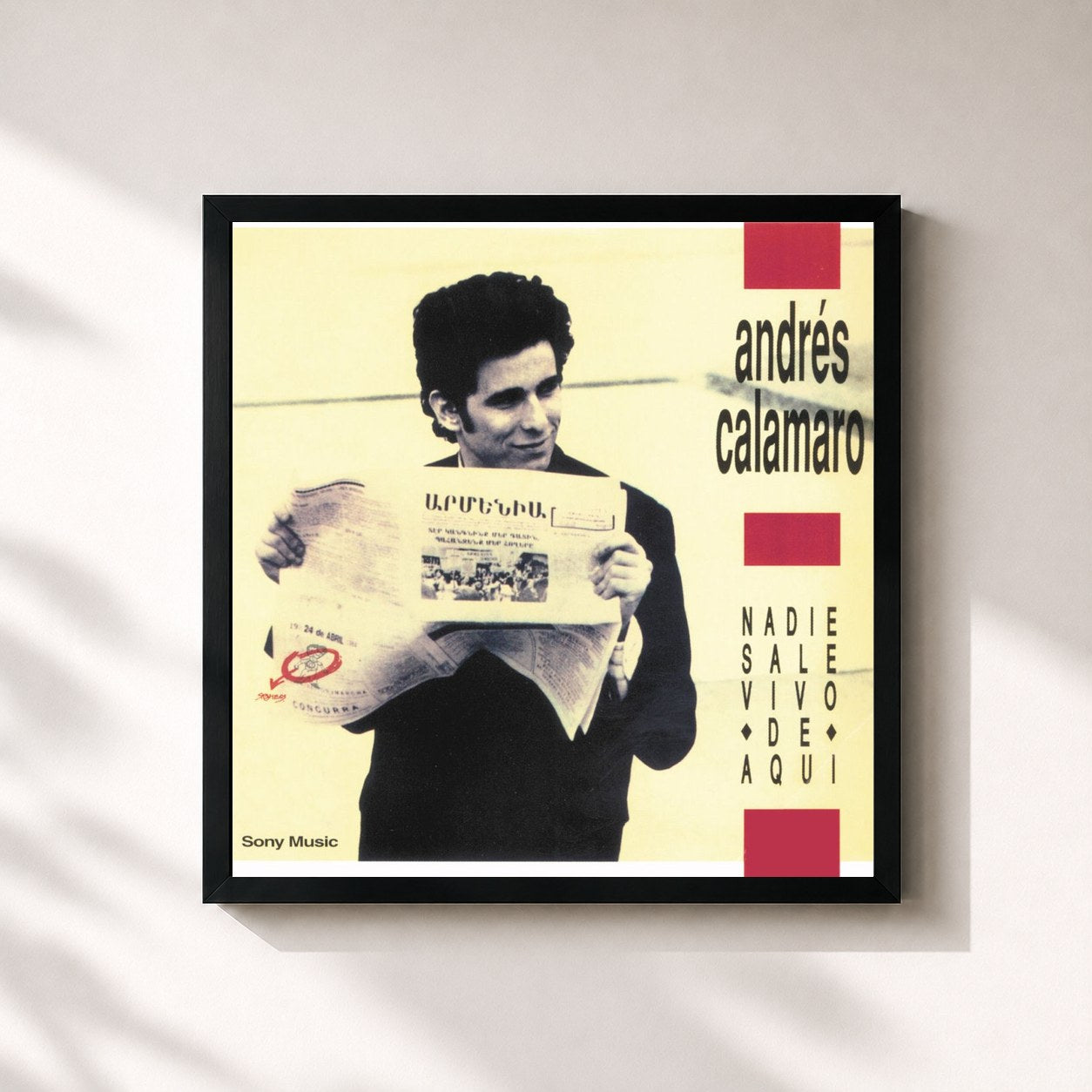 Andrés Calamaro · Nadie Sale Vivo de Aquí