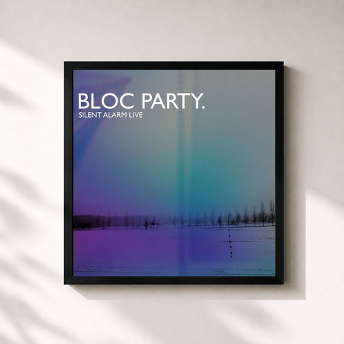 Bloc Party · Silent Alarm Live — Framed art print
