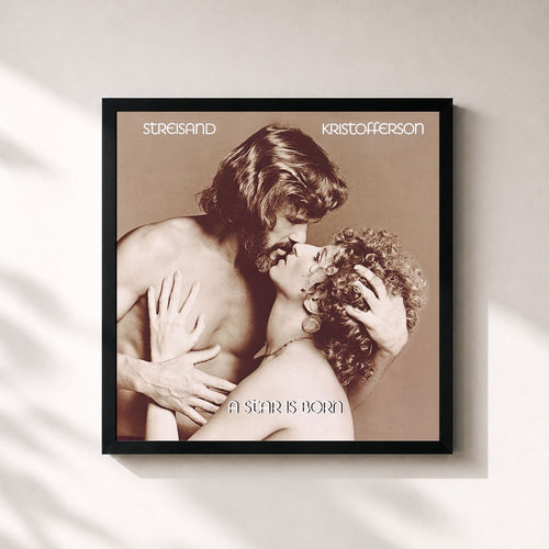 Barbra Streisand · A Star Is Born — Gerahmter Kunstdruck