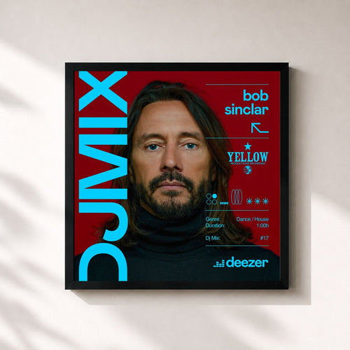 Bob Sinclar · DJ Mix: Bob Sinclar — Stampa incorniciata