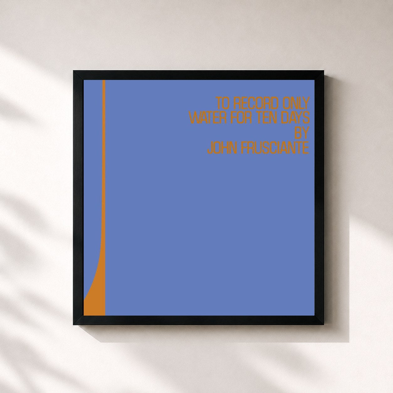 John Frusciante · To Record Only Water For Ten Days (U.S. Version)