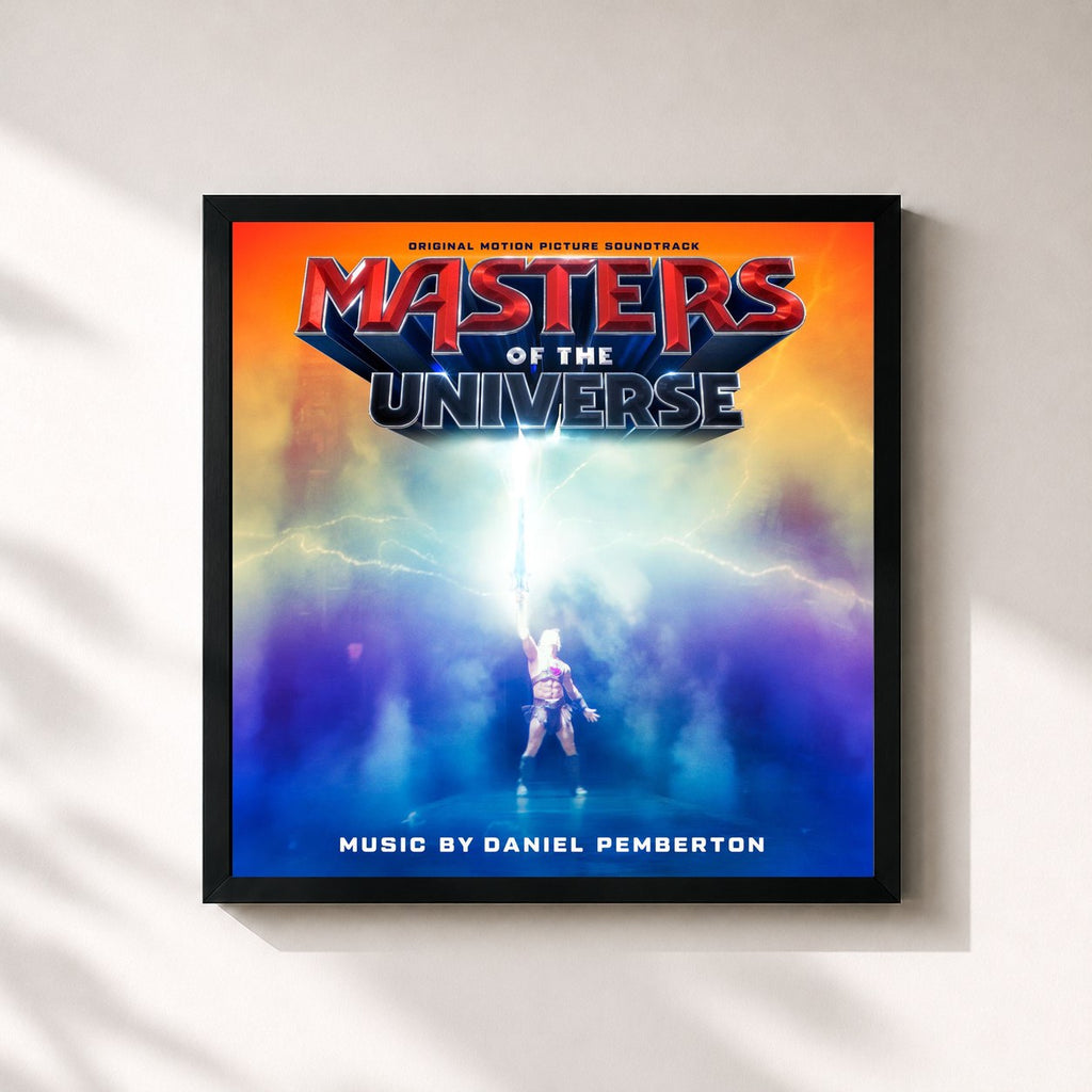 Tableau de l'album Masters of the Universe (Original Motion Picture Soundtrack) de Daniel Pemberton, imprimé et encadré en France