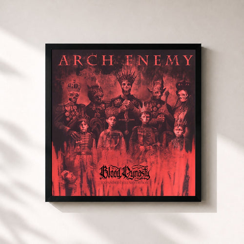 Arch Enemy · Blood Dynasty (Expanded Deluxe Edition) — Gerahmter Kunstdruck