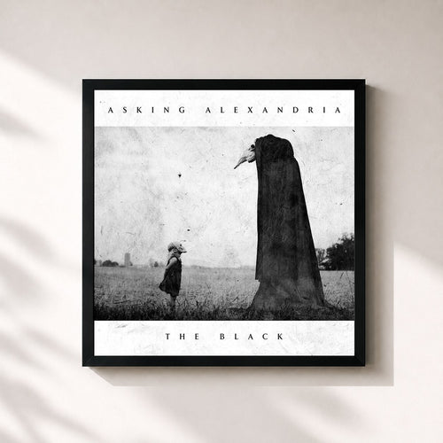 Asking Alexandria · The Black — Framed art print