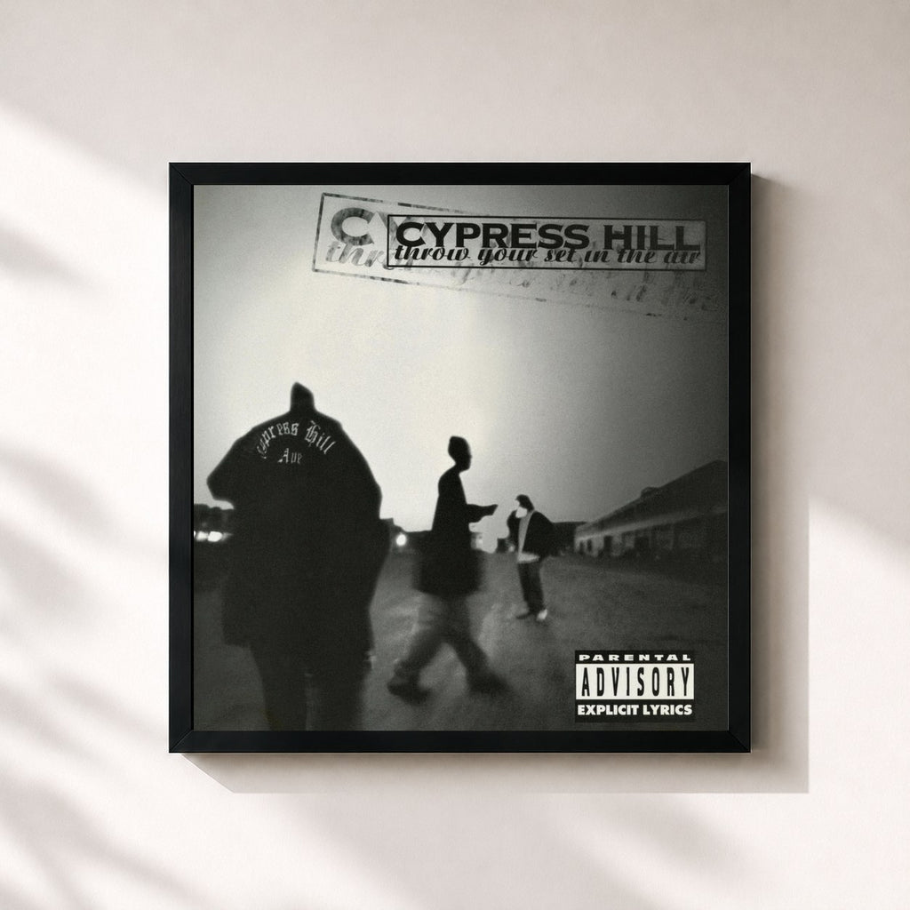 Tableau de l'album Throw Your Set In the Air - EP de Cypress Hill, imprimé et encadré en France