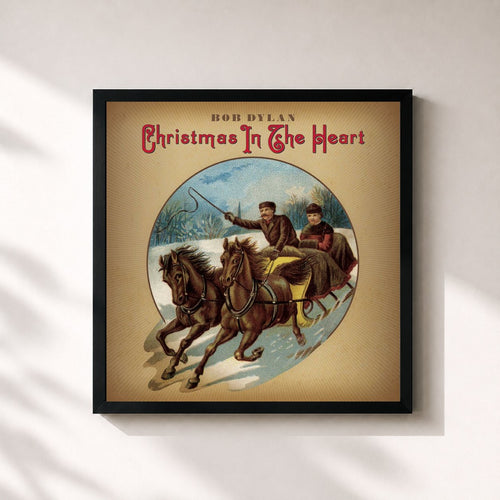 Bob Dylan · Christmas In The Heart — Lámina enmarcada