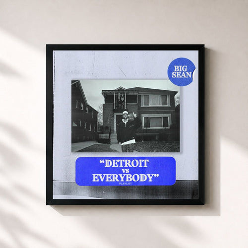 Big Sean · Detroit vs. Everybody — Gerahmter Kunstdruck