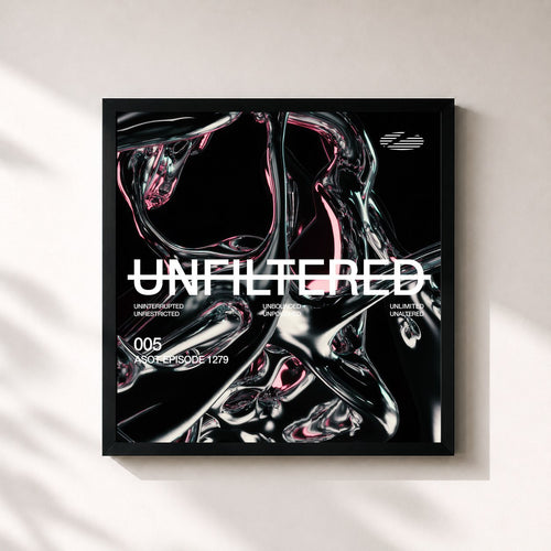 Armin van Buuren · UNFILTERED 005 — Framed art print