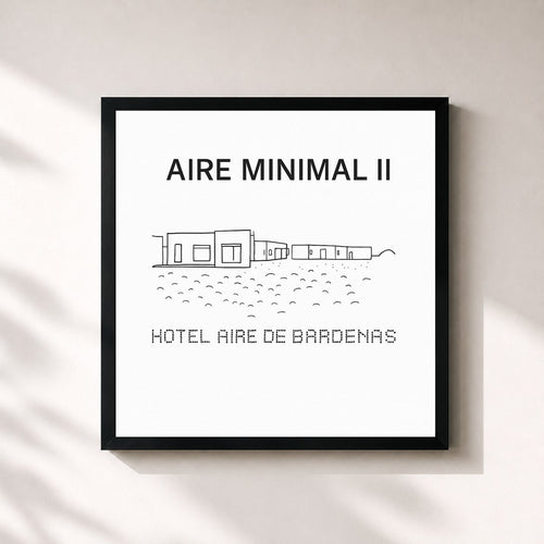 Carlos Aire · AIRE MINIMAL II — Affiche encadrée