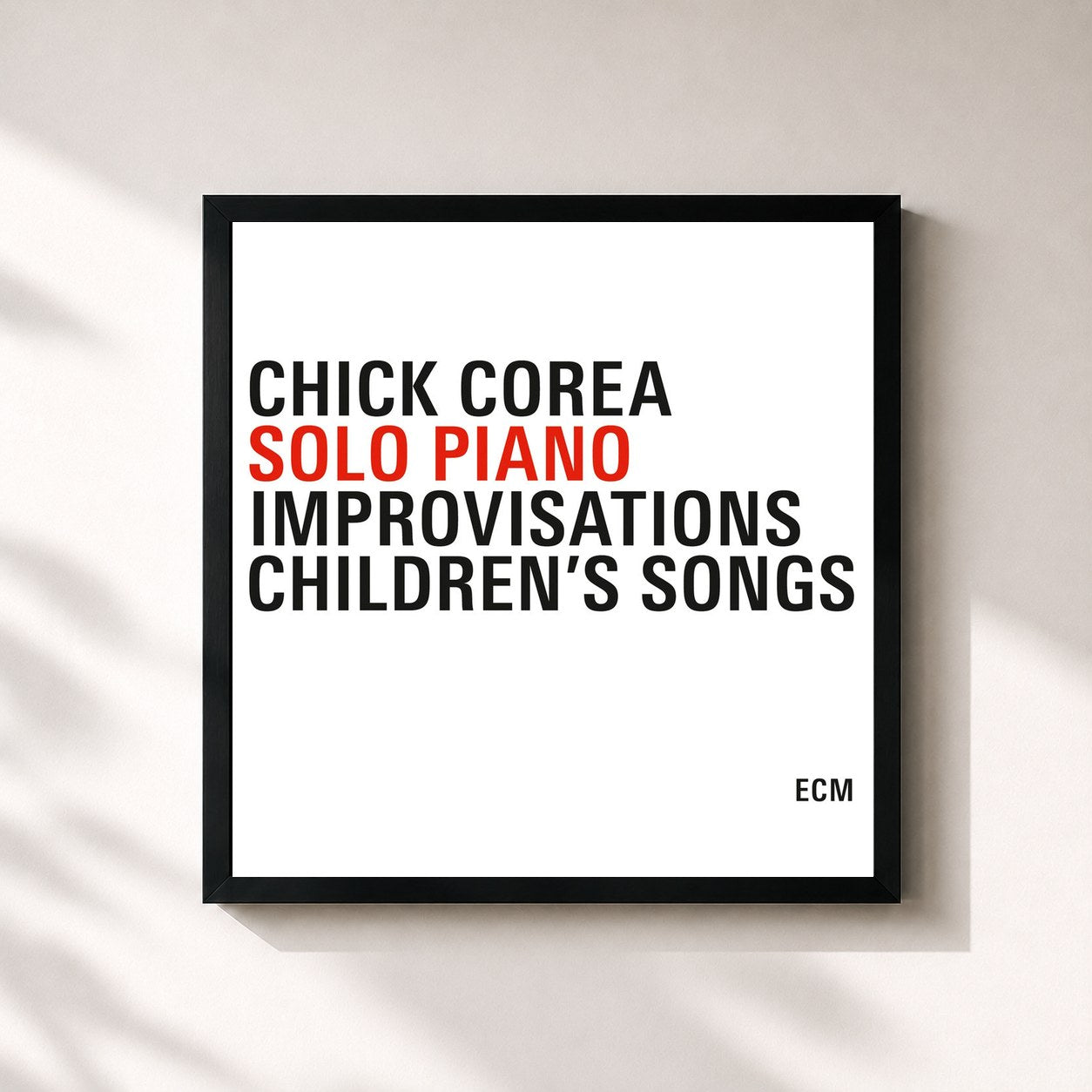 Chick Corea · Piano Solo