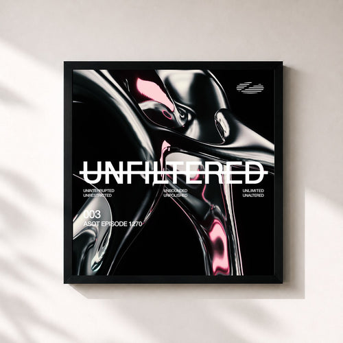 Armin van Buuren · UNFILTERED 003 — Stampa incorniciata