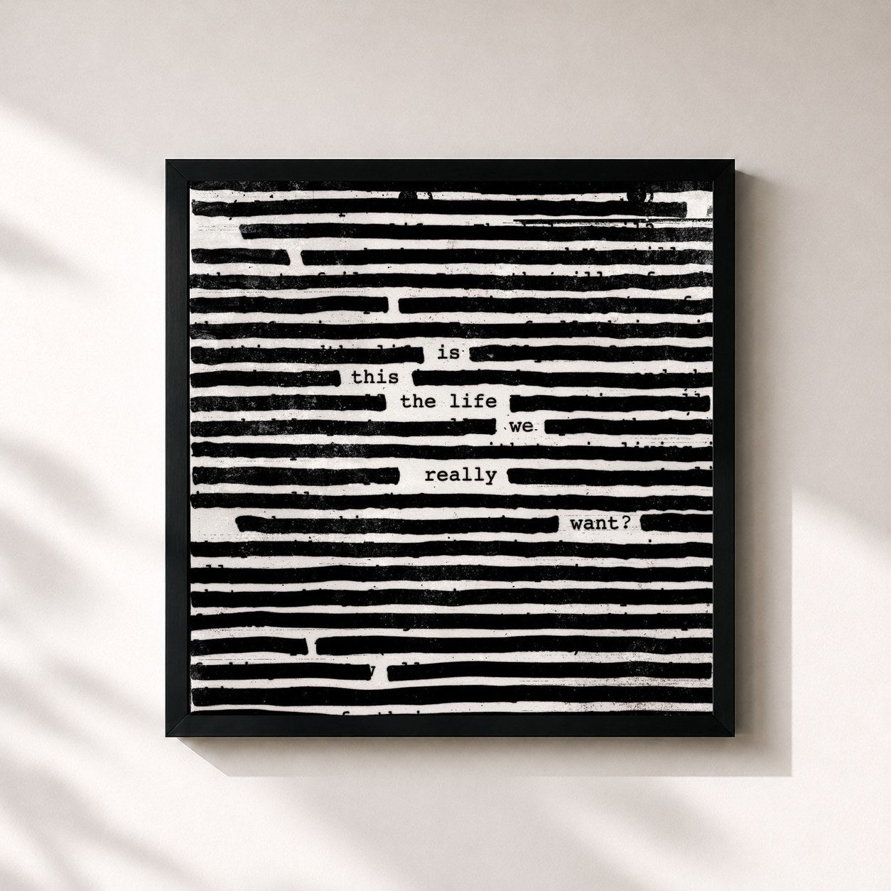 Roger Waters · Is This The Life We Really Want?