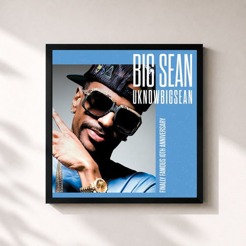 Big Sean · UKNOWBIGSEAN — Gerahmter Kunstdruck