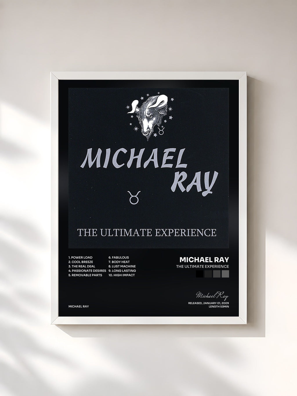 #blanc The Ultimate Experience von Michael Ray als gerahmter Kunstdruck, weißer Rahmen, gedruckt und gerahmt in Frankreich