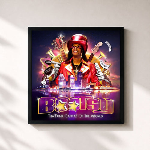 Bootsy Collins · Tha Funk Capitol Of The World — Gerahmter Kunstdruck