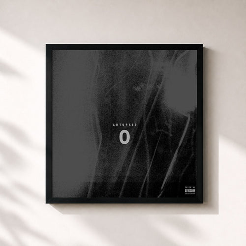 Booba · Autopsie 0 — Affiche encadrée
