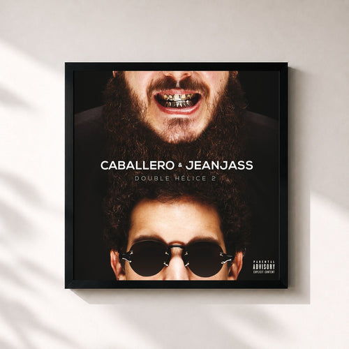 Caballero & JeanJass · Double Hélice 2 — Affiche encadrée