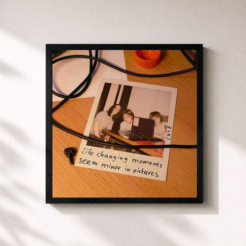 C418 · Life Changing Moments Seem Minor in Pictures — Affiche encadrée