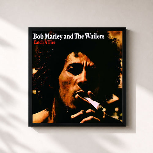 Bob Marley & The Wailers · Catch A Fire — Affiche encadrée