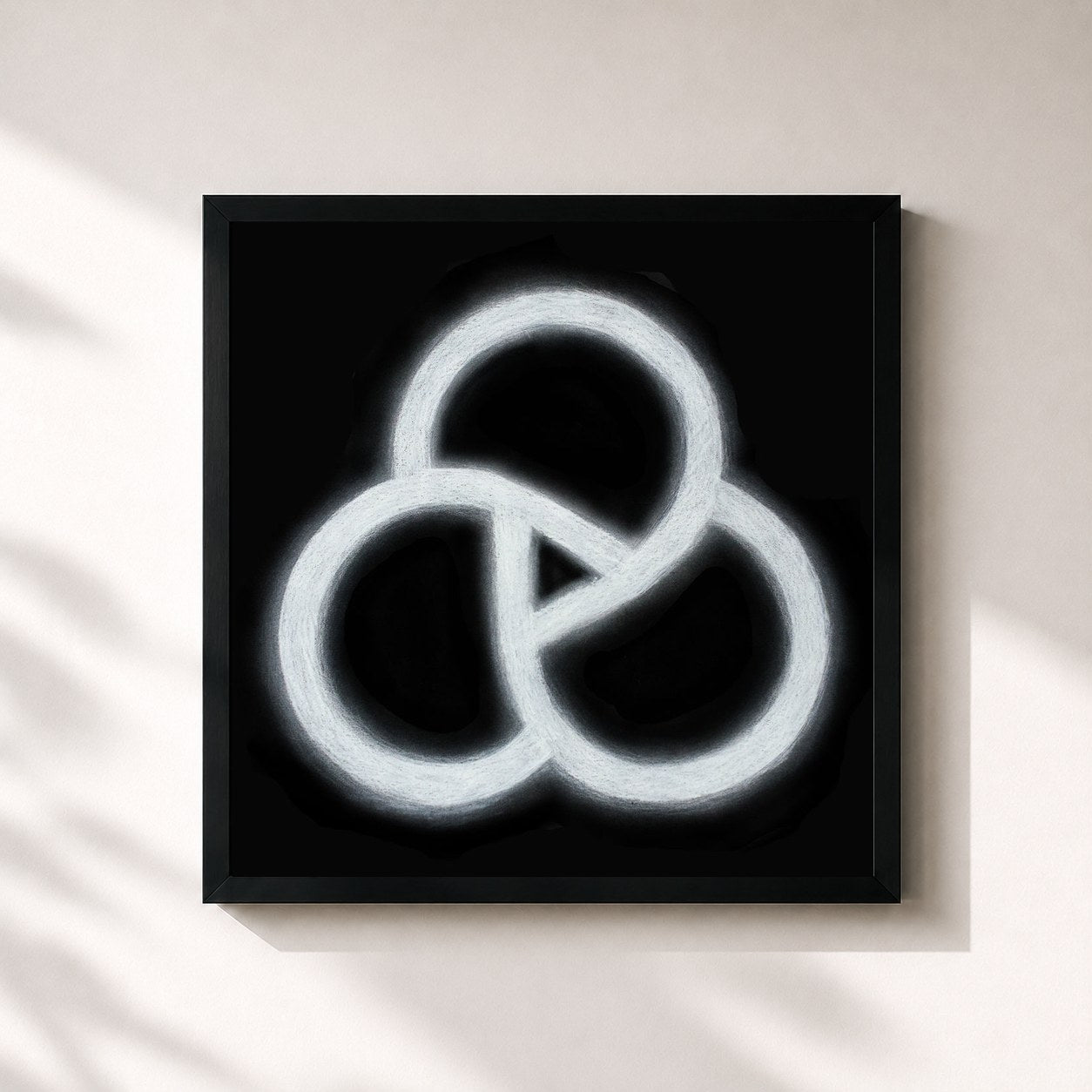 #noir Tableau carré de l'album Junto Club Bonus Tracks de Basement Jaxx, cadre noir 32x32 cm