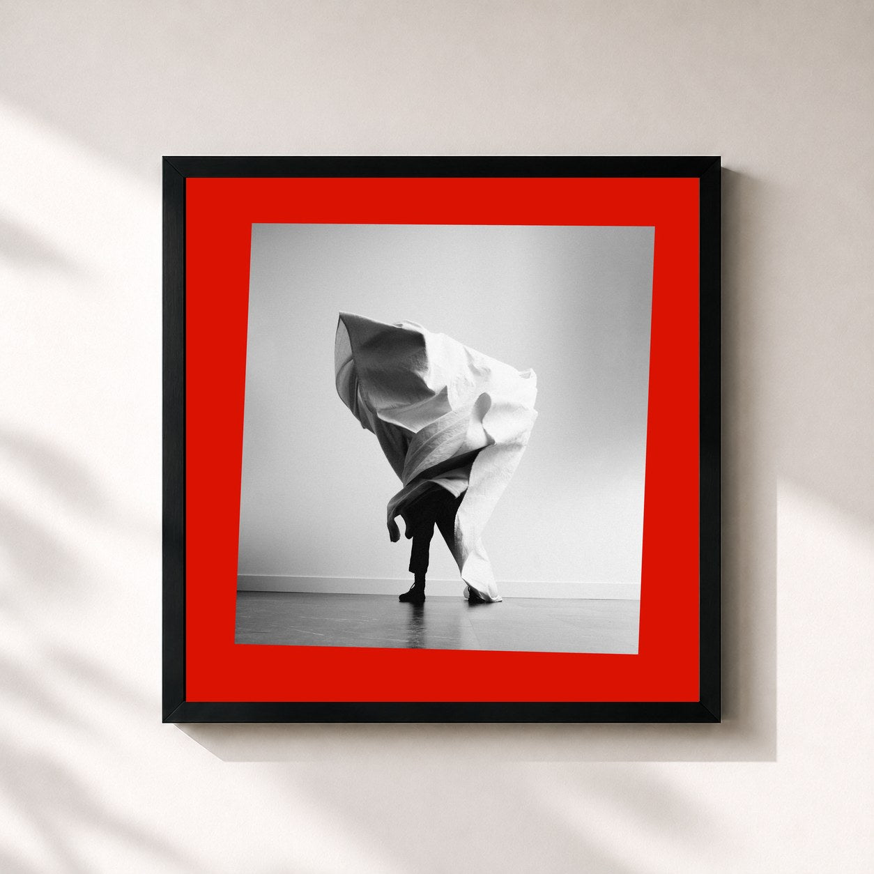 #noir Tableau carré de l'album Grief Chapter de Mother Mother, cadre noir 32x32 cm