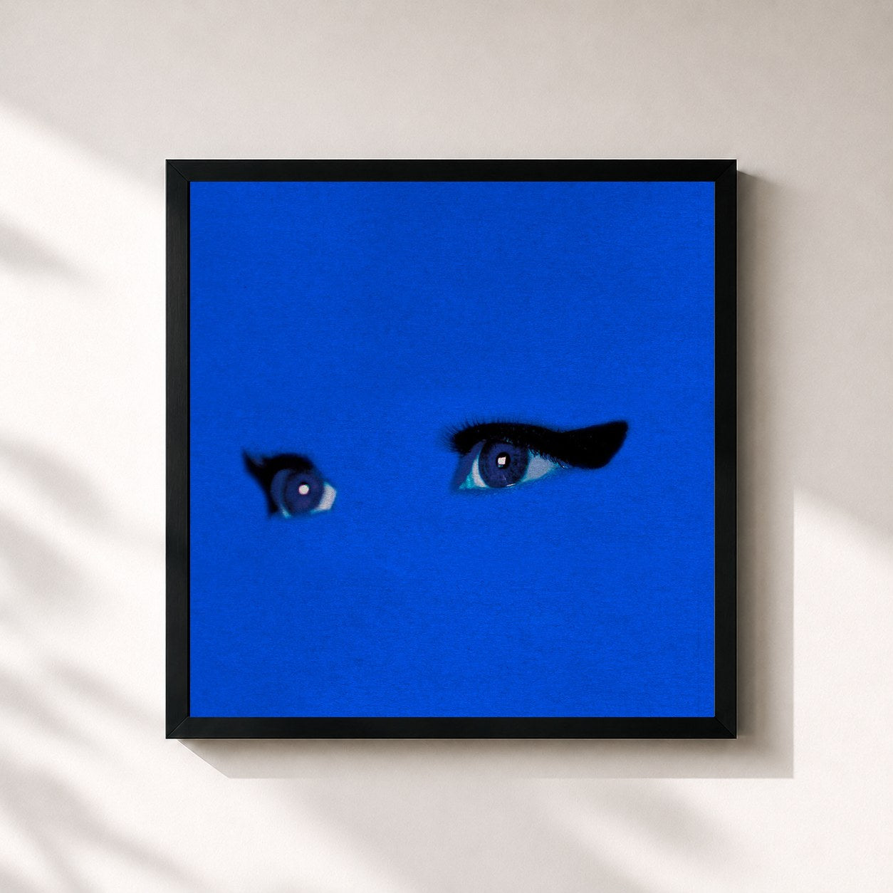 #noir Tableau carré de l'album Harry Hard-On de Allan Rayman, cadre noir 32x32 cm
