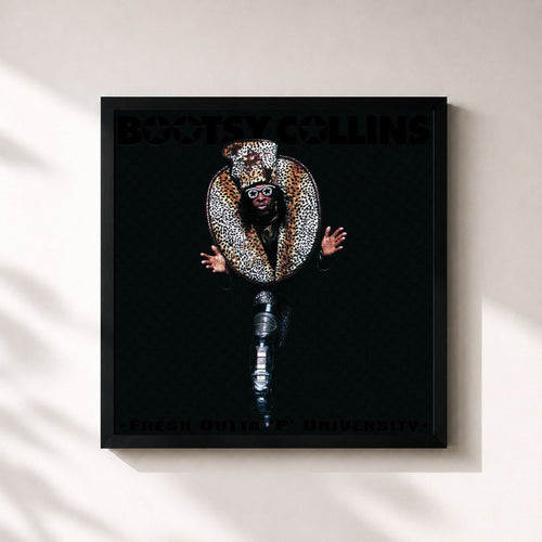 Bootsy Collins · Fresh Outta "P" University — Gerahmter Kunstdruck