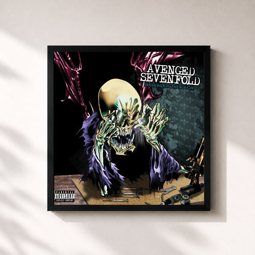 Avenged Sevenfold · Diamonds in the Rough — Framed art print