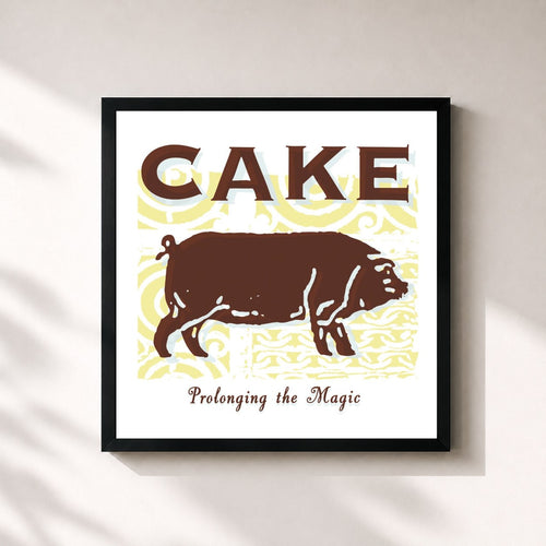 CAKE · Prolonging the Magic — Affiche encadrée