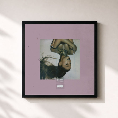 Ariana Grande · thank u, next — Framed art print