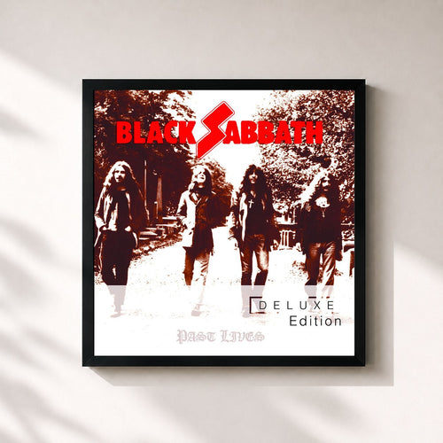 Black Sabbath · Past Lives (Deluxe Edition) — Gerahmter Kunstdruck